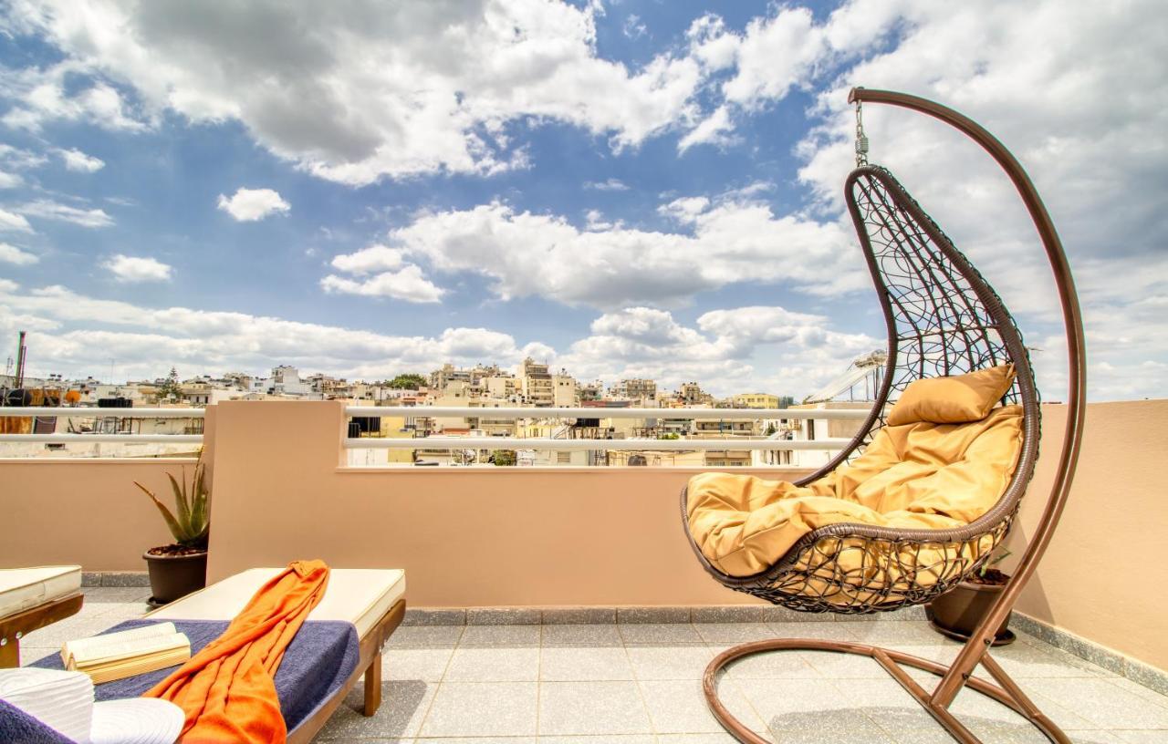 Luxury Penthouse Apartment Near The City Center Ираклио Екстериор снимка